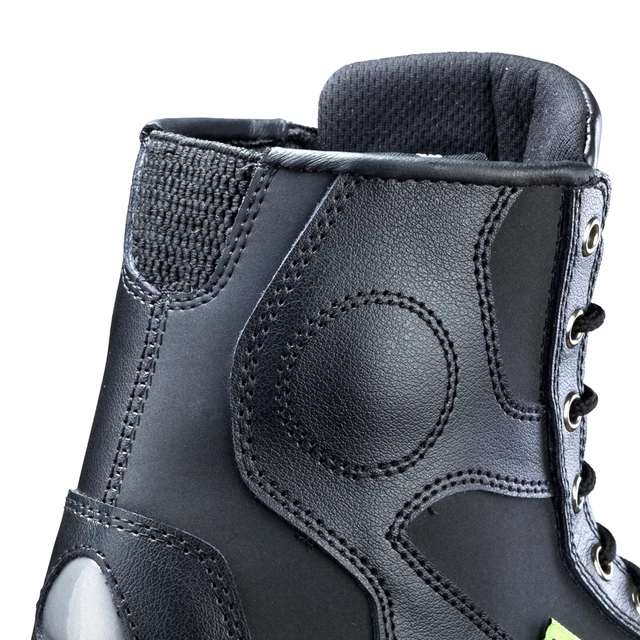 Damskie skórzane buty motocyklowe W-TEC Jartala - Czarny