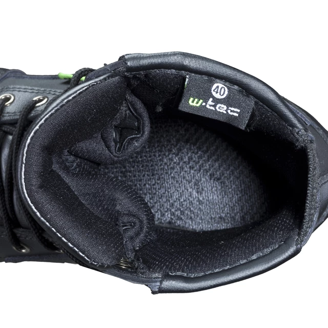Damskie skórzane buty motocyklowe W-TEC Jartala - Czarny
