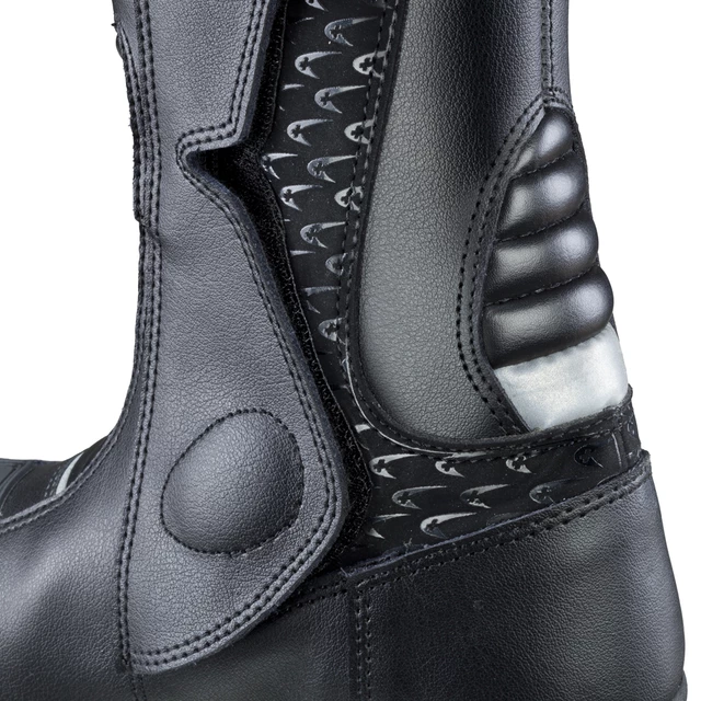 Damskie skórzane buty motocyklowe W-TEC Kurkisa - Czarny