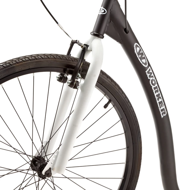 Hulajnoga WORKER Entropy 2013 - Czarno-biały