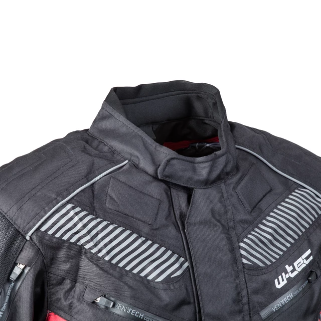 Męska kurtka motocyklowa W-TEC Kamicer - Czarno-szary