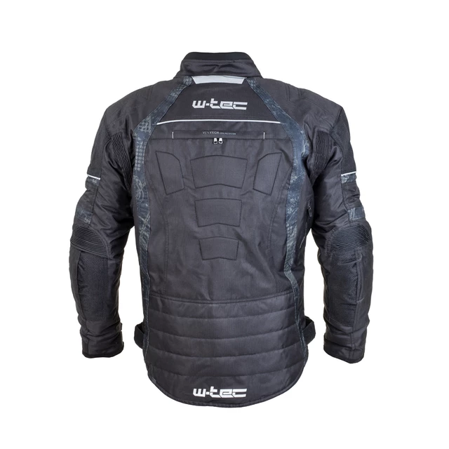 Męska kurtka motocyklowa W-TEC Kamicer - Czarno-szary