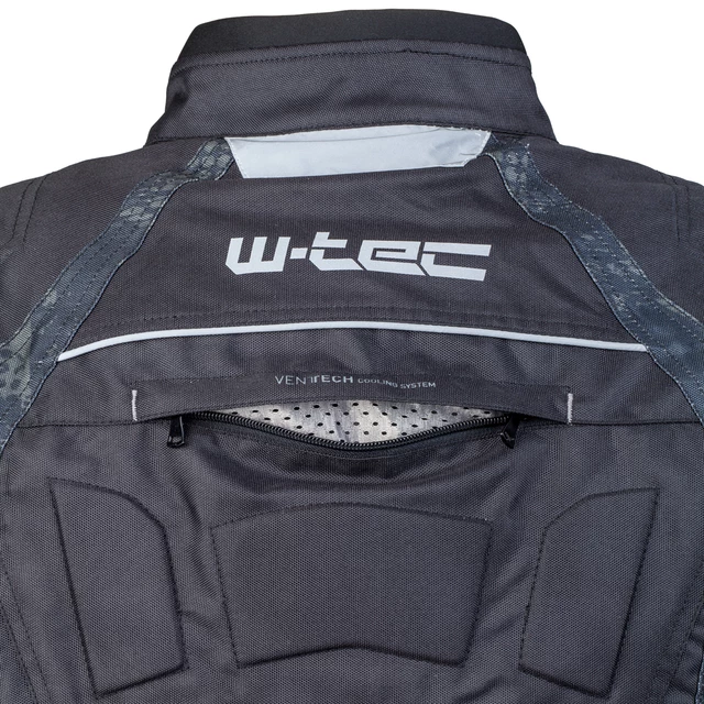 Męska kurtka motocyklowa W-TEC Kamicer - Czarno-szary