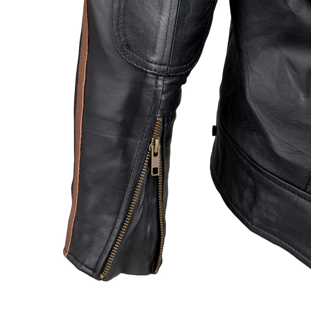Damska skórzana kurtka motocyklowa W-TEC Sheawen Lady Black - Czarny