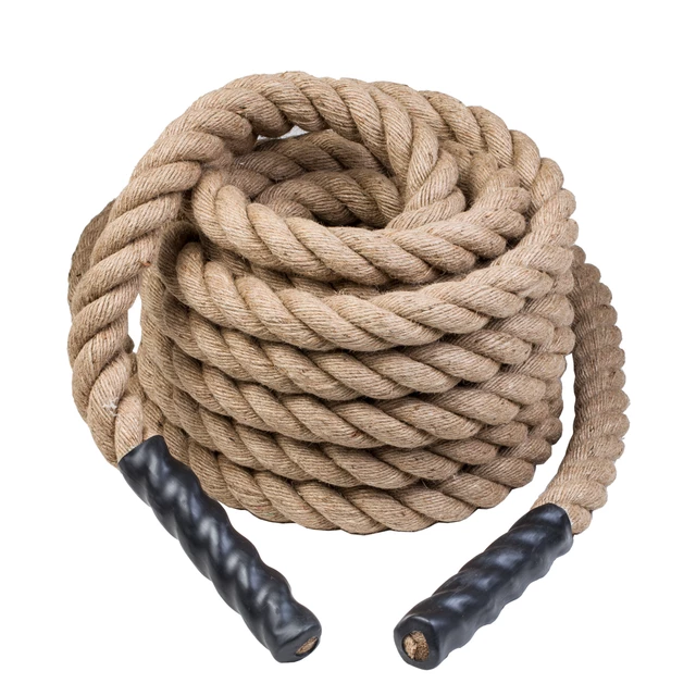 Lina treningowa inSPORTline Waverope Base 5 cm × 15 m ∙ do ćwiczeń siłowych i funkcjonalnych ∙ odporność na przetarcia, długa żywotność