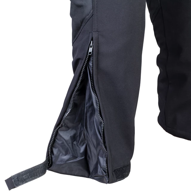 Męskie spodnie motocyklowe softshell W-TEC Erkalis GS-1729 - Czarny