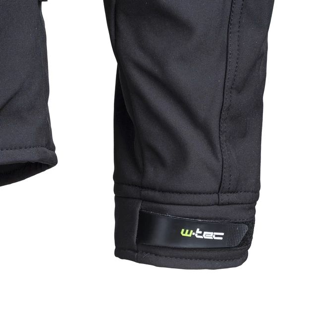 Męska kurtka motocyklowa soft-shell W-TEC Borozef - Czarno-zielony