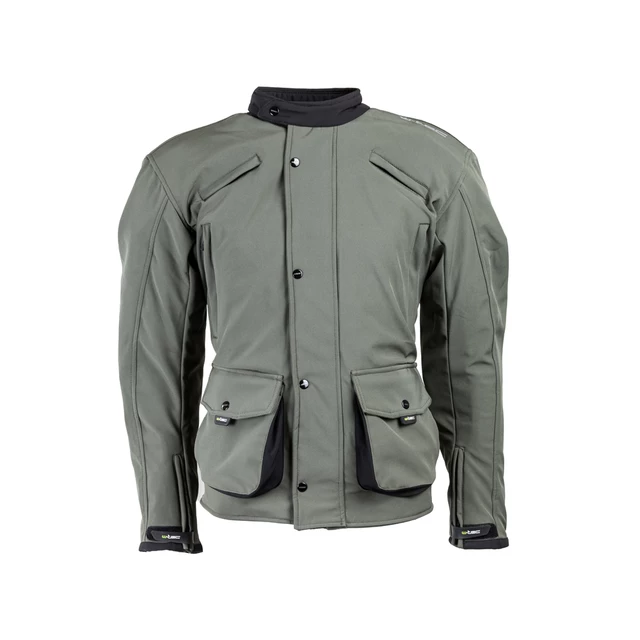Męska kurtka motocyklowa soft-shell W-TEC Forresta - Khaki - Khaki
