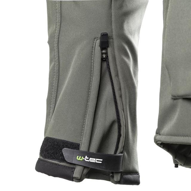 Męska kurtka motocyklowa soft-shell W-TEC Forresta - Khaki