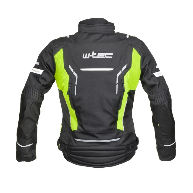 Damska kurtka motocyklowa W-TEC Brandon Lady - Czarny-fluo żółty