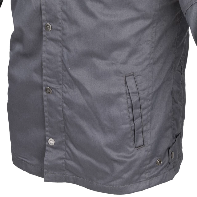 Męska kurtka motocyklowa W-TEC Black Heart Garage Built Jacket - Ciemny szary
