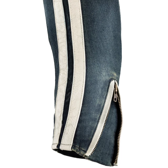Męska kurtka motocyklowa jeans W-TEC Wildone - Niebieski