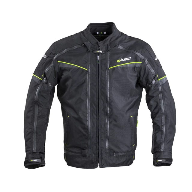 Kurtka motocyklowa W-TEC Progair - Czarny-fluo
