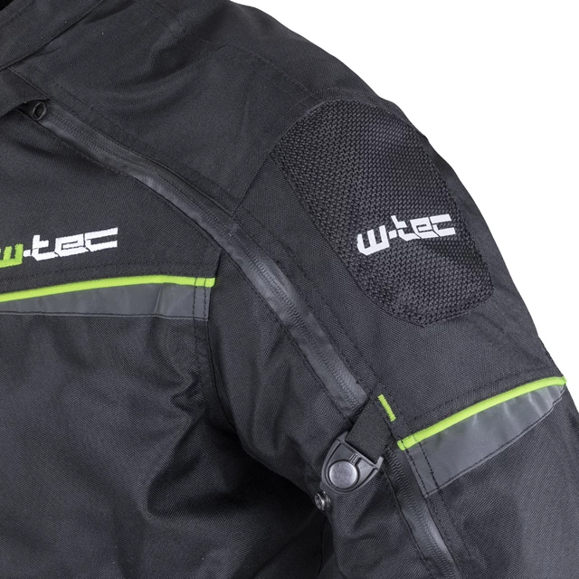 Kurtka motocyklowa W-TEC Progair - Czarny-fluo