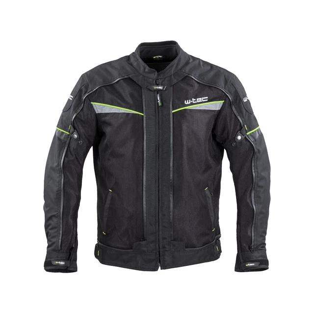 Kurtka motocyklowa W-TEC Progair - Czarny-fluo