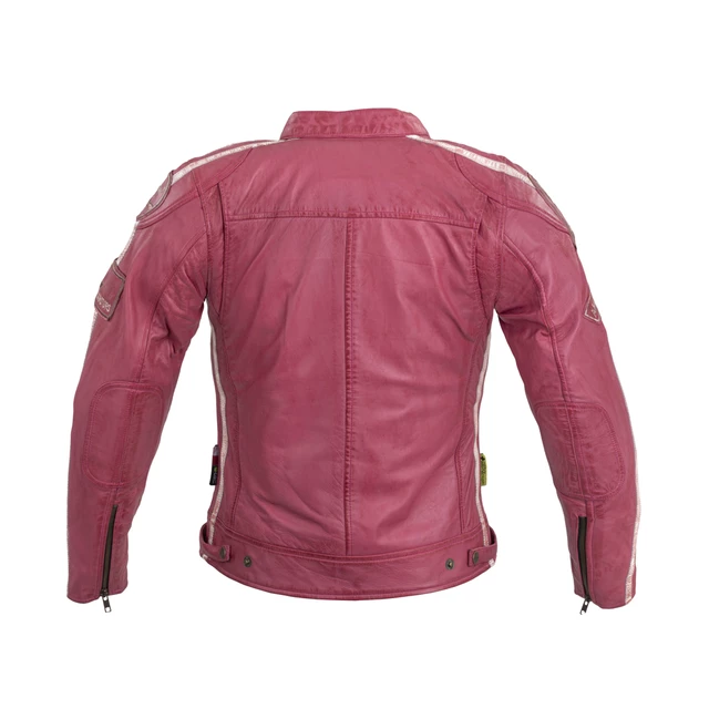Damska skórzana kurtka motocyklowa W-TEC Sheawen Lady Pink - Różowy
