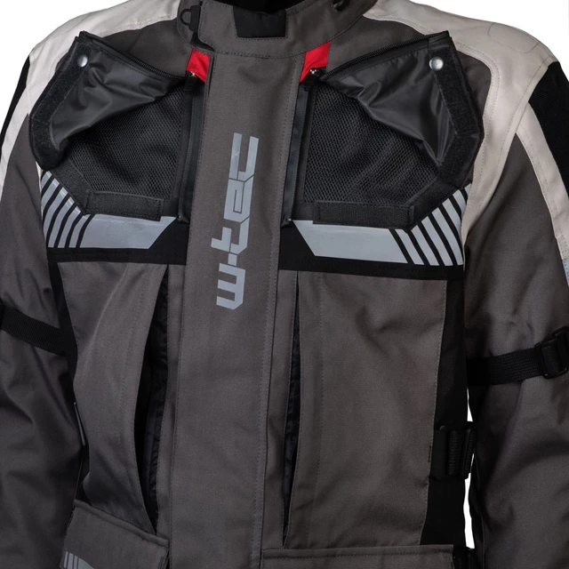 Kurtka motocyklowa W-TEC Excellenta - Szary