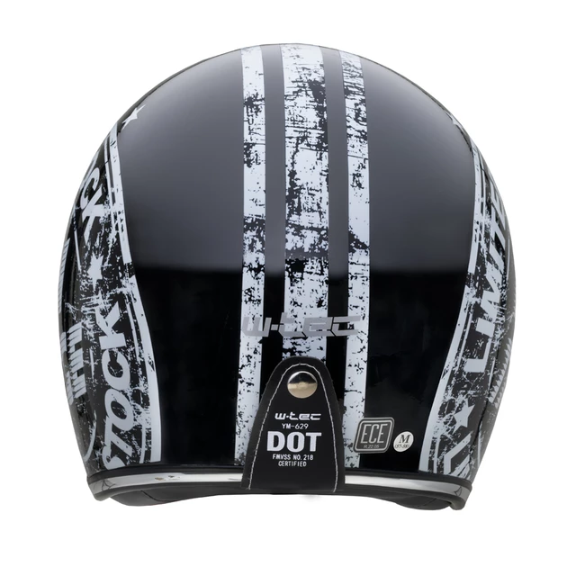 Kask motocyklowy otwarty W-TEC Café Racer - Wielka gwiazda