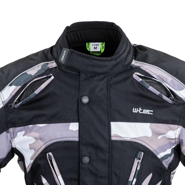 Męska kurtka motocyklowa W-TEC Troopa - Black Camo