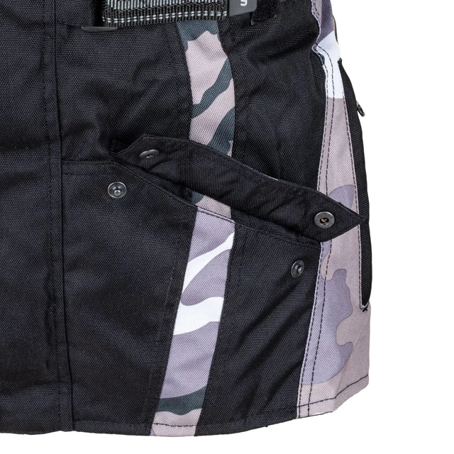 Męska kurtka motocyklowa W-TEC Troopa - Black Camo
