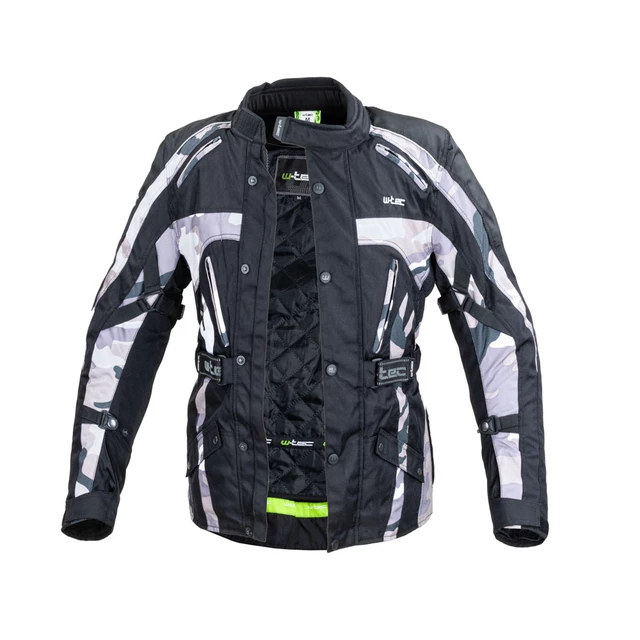 Męska kurtka motocyklowa W-TEC Troopa - Black Camo