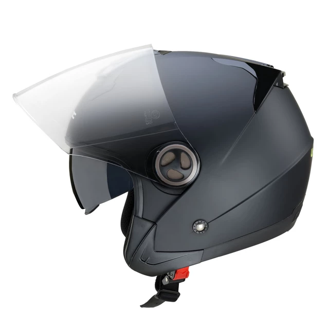 Kask motocyklowy otwarty z blendą W-TEC YM-623 - Matowy brązowo-czarny