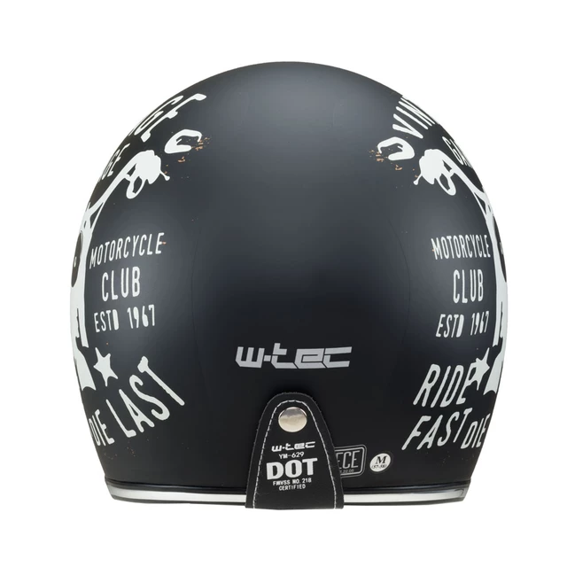 Kask motocyklowy otwarty W-TEC Café Racer - Wielka gwiazda
