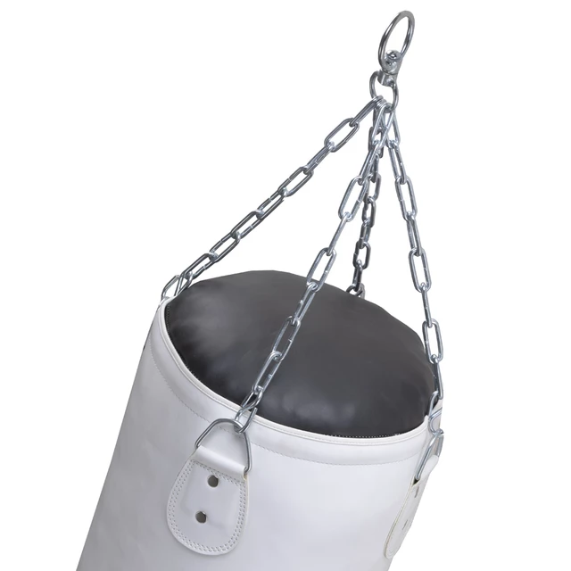Worek bokserski treningowy inSPORTline Robkin 35x150cm / 40kg - Czarno-biały