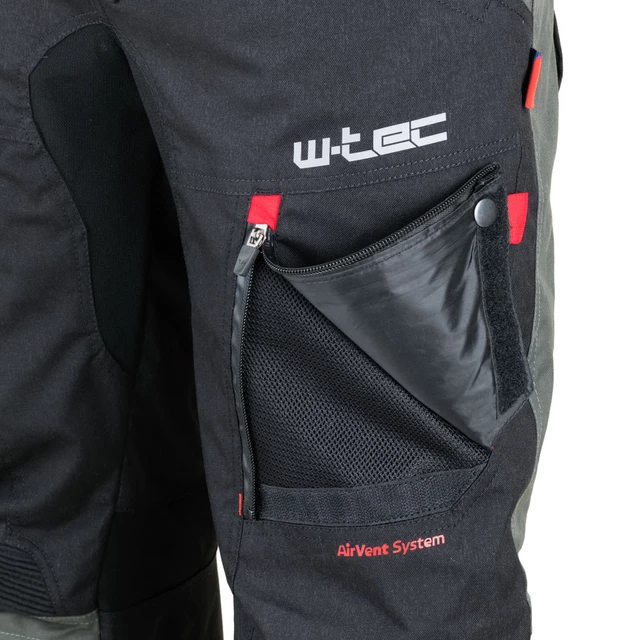 Spodnie motocyklowe męskie W-TEC Excellent - Szary