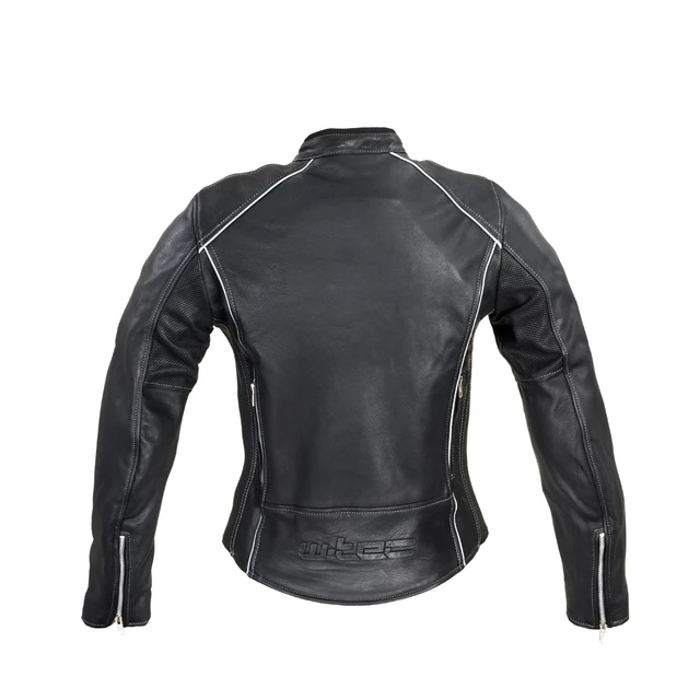 Damska skórzana kurtka motocyklowa W-TEC Hagora - Matt.czarny