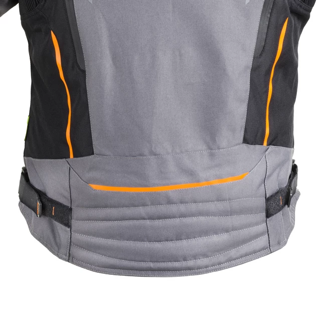 Męska kurtka motocyklowa W-TEC Brandon - Czarny-fluo żółty
