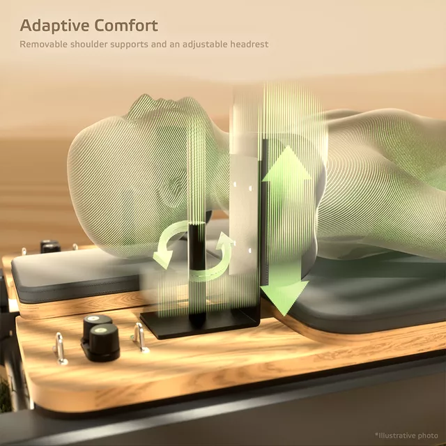 Profesjonalny reformer do pilatesu inSPORTline Comfolder ∙ składany ∙ nośność 150 kg ∙ rama aluminiowa ∙ regulacja oporu