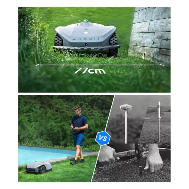 Robot koszący kosiarka do trawy 3D LiDAR Hookii Neomow X (4000m²)