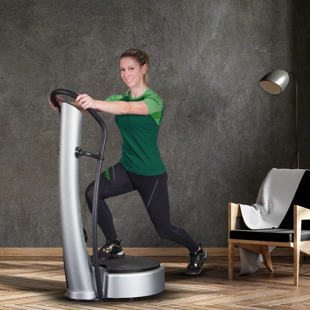 Platforma wibracyjna domowa inSPORTline Lotos - OUTLET - Czerwony