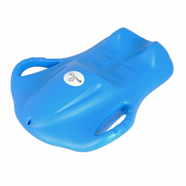 Jabłuszko do zjeżdżania ślizgacz Snow sledge Spartan Snow - Czerwony - Niebieski