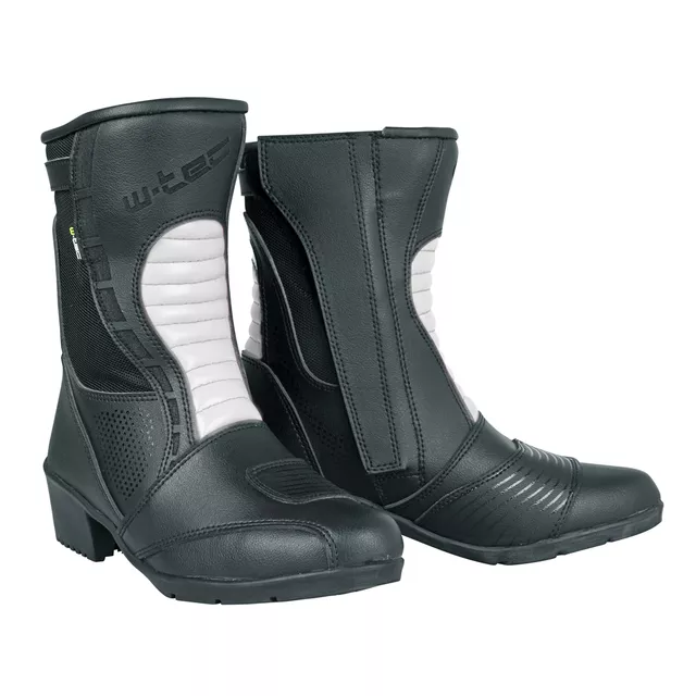 Damskie skórzane buty motocyklowe W-TEC Beckie W-5036 - OUTLET