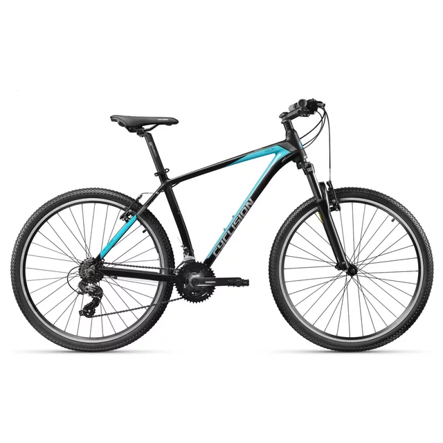 Rower górski Cyclision Corph 8 MK-II 29" ∙ aluminiowa rama ∙ amortyzator sr suntour ∙ napęd shimano 21 biegów ∙ hamulce v-brake - Thunder Gold - Cyan Night