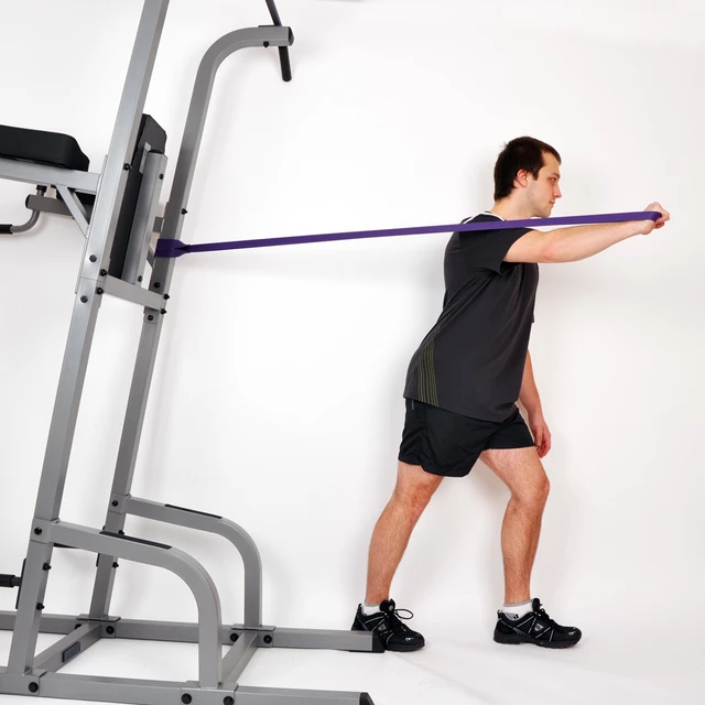 Taśma treningowa inSPORTline Hangy 44 mm ∙ opór 25 kg ∙ długość 208 cm