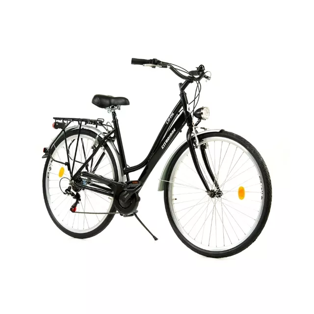 Rower miejski typu damka DHS City 28001 28" - model 2025 - Czarny