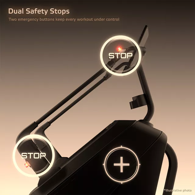 Profesjonalne schody treningowe inSPORTline Velocer STP ∙ 25 poziomów oporu ∙ 39 programów ∙ prędkość do 150 kroków/min ∙ elektromagnetyczne ∙ Bluetooth