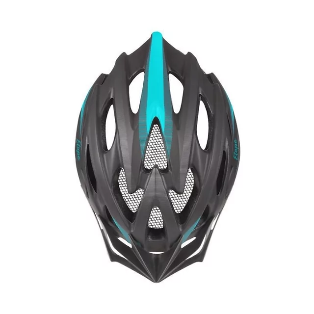 Kask rowerowy Etape Venus ∙ siatka przeciw owadom ∙ odpinany daszek ∙ 25 otworów wentylacyjnych ∙ elementy odblaskowe - czarny/miętowy mat