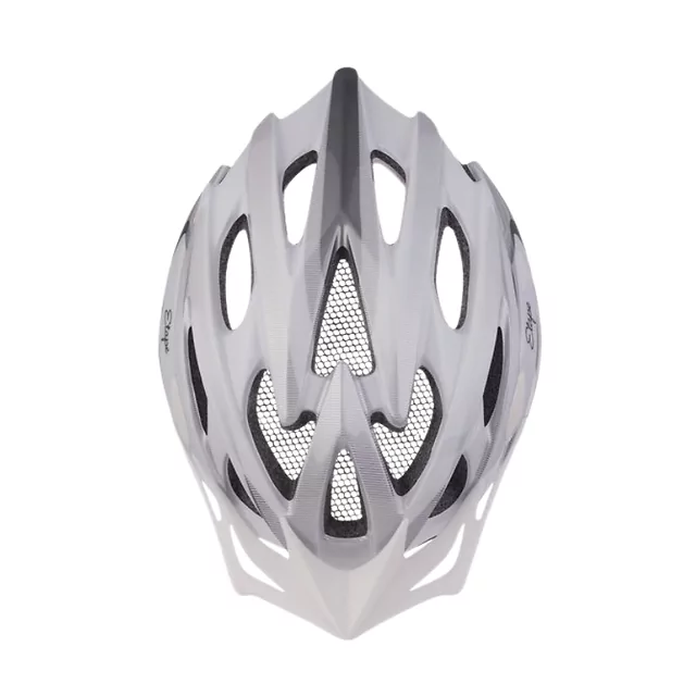 Kask rowerowy Etape Venus ∙ siatka przeciw owadom ∙ odpinany daszek ∙ 25 otworów wentylacyjnych ∙ elementy odblaskowe - czarny/miętowy mat