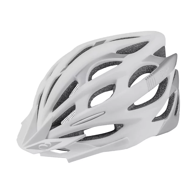 Kask rowerowy Etape Vesper ∙ technologia in-mold ∙ waga 350 g ∙ 23 otwory wentylacyjne ∙ siatka przeciw owadom - biały/szary mat