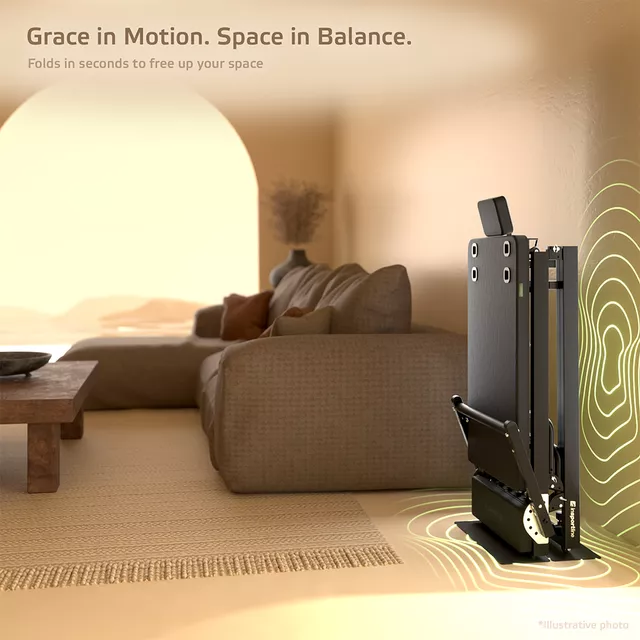 Reformer inSPORTline Auraler do pilatesu ∙ podwójny opór sprężynowy ∙ max wysokość 200 cm ∙ solidna konstrukcja ∙ podłokietniki regulowane ∙ składany