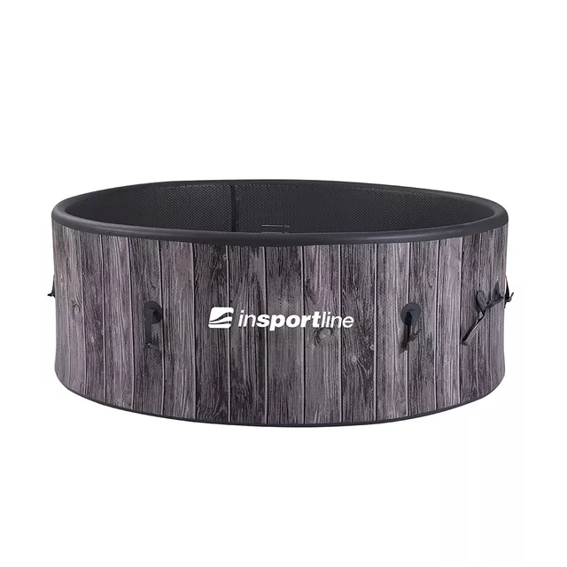 Jacuzzi ogrodowe z hydromasażem basen inSPORTline Novaqis 180x180x65 cm