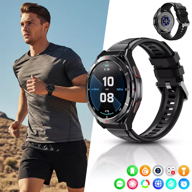 Zegarek smartwatch inteligentny inSPORTline Rodamo ∙ 100+ aktywności ∙ kompas/barometr ∙ 20 dni