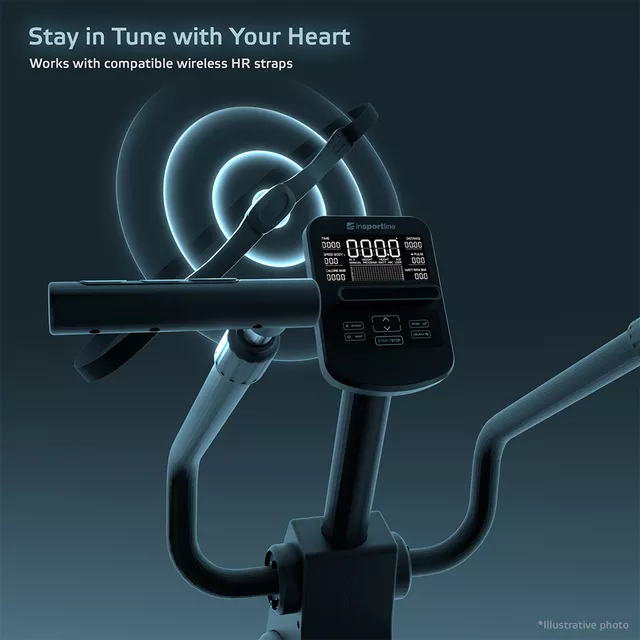 Poziomy rower treningowy inSPORTline ZenSeat 100 ∙ 2w1 ∙ elektromagnetyczny ∙ rehabilitacyjny ∙ 25 programów ∙ 16 poziomów oporu ∙ stabilny ∙ Bluetooth