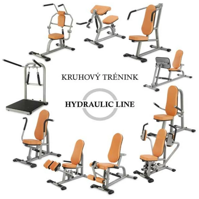 Maszyna wzmacniająca górne partie ciała Hydraulicline CEO200 - Czarny