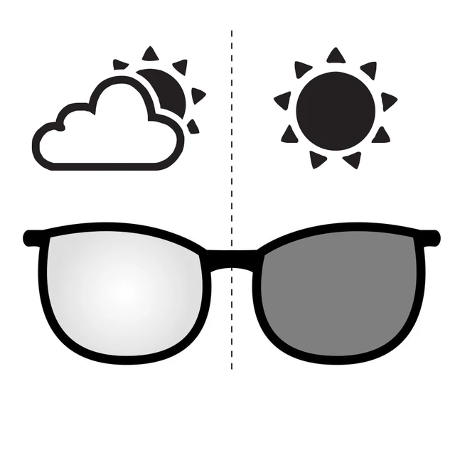 Polaryzacyjne i fotohromowe okulary przeciwsłoneczne inSPORTline Molineto białe