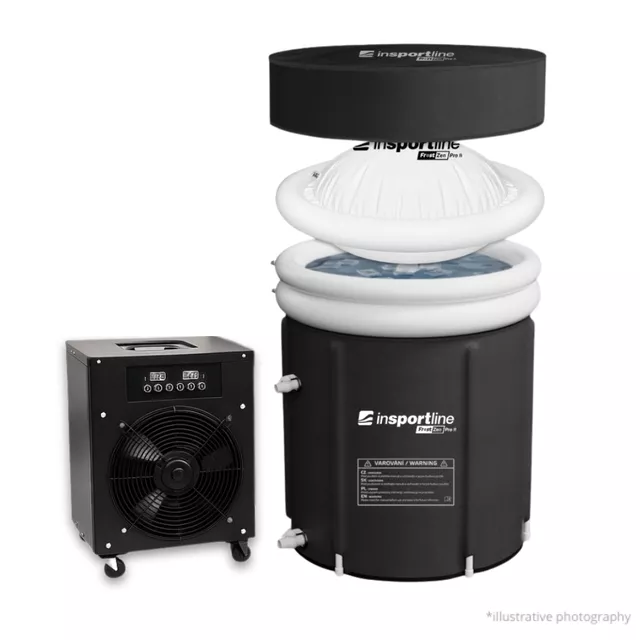Przenośna wanna do kąpieli inSPORTline FrostZen Pro II z systemem termoregulacji